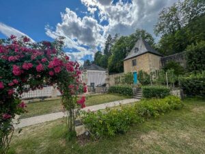 Rosengarten auf Schloss Ansemburg