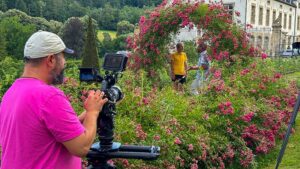 TV-Dreh auf Schloss Ansemburg