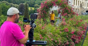 TV-Dreh auf Schloss Ansemburg